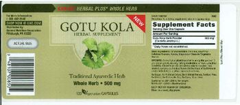General Nutrition Corporation Gotu Kole - herbal supplement