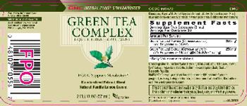 General Nutrition Corporation Green Tea Complex Natural Vanilla Lemon Cream - liquid herbal supplement