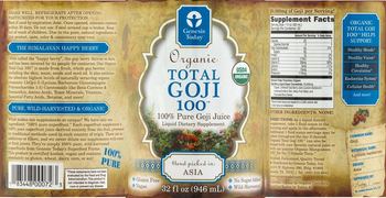 Genesis Today Organic Total Gojo 100 - liquid supplement