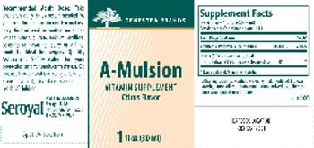 Genestra Brands A-Mulsion Citrus Flavor - vitamin supplement