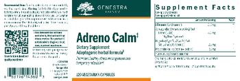 Genestra Brands Adreno Calm - herbal supplement