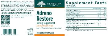 Genestra Brands Adreno Restore - supplement