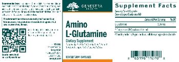 Genestra Brands Amino L-Glutamine - supplement