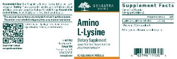 Genestra Brands Amino L-Lysine - supplement