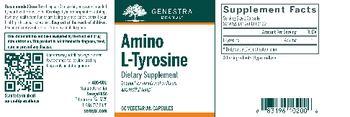Genestra Brands Amino L-Tyrosine - supplement
