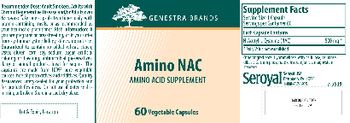 Genestra Brands Amino NAC - amino acid supplement