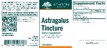 Genestra Brands Astragalus Tincture - supplement