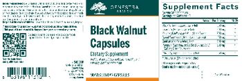 Genestra Brands Black Walnut Capsules - supplement
