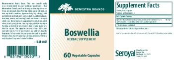 Genestra Brands Boswellia - herbal supplement