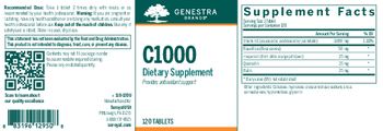 Genestra Brands C1000 - supplement