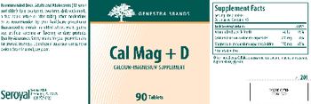 Genestra Brands Cal Mag + D - calciummagnesium supplement
