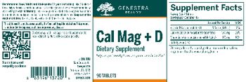 Genestra Brands Cal Mag + D - supplement