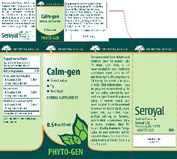 Genestra Brands Calm-gen - herbal supplement