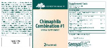 Genestra Brands Chimaphila Combination #1 - herbal supplement