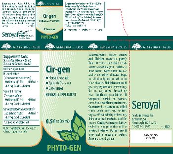 Genestra Brands Cir-gen - herbal supplement
