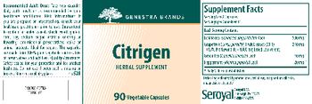 Genestra Brands Citrigen - herbal supplement
