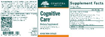 Genestra Brands Cognitive Care - supplement