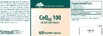Genestra Brands CoQ10 100 - supplement