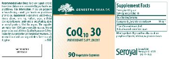 Genestra Brands CoQ10 30 - antioxidant supplement