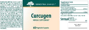 Genestra Brands Curcugen - herbal supplement