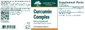 Genestra Brands Curcumin Complex - supplement