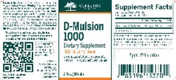 Genestra Brands D-Mulsion 1000 Natural Berry Flavor - supplement