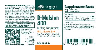 Genestra Brands D-Mulsion 400 Natural Lemon Flavor - supplement