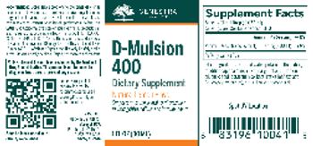 Genestra Brands D-Mulsion 400 Natural Lemon Flavor - supplement