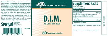 Genestra Brands D.I.M. - supplement