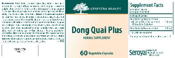 Genestra Brands Dong Quai Plus - herbal supplement