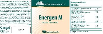 Genestra Brands Energen M - herbal supplement