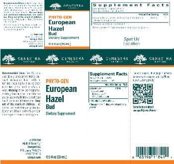Genestra Brands European Hazel Bud - herbal supplement