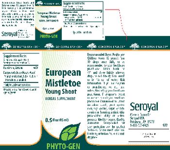 Genestra Brands European Mistletoe Young Shoot - herbal supplement