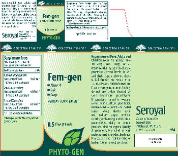 Genestra Brands Fem-gen - herbal supplement