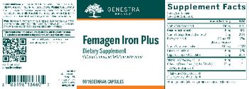 Genestra Brands Femagen Iron Plus - supplement
