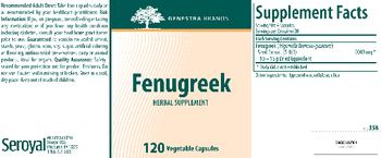 Genestra Brands Fenugreek - herbal supplement