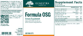 Genestra Brands Formula OSG - calciummagnesium supplement