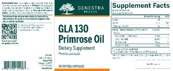 Genestra Brands GLA 130 Primrose Oil - supplement