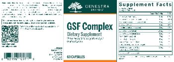 Genestra Brands GSF Complex - vitaminmineral supplement