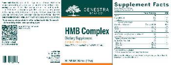 Genestra Brands HMB Complex Natural Citrus Flavor - supplement