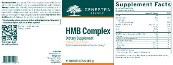 Genestra Brands HMB Complex Natural Citrus Flavor - supplement