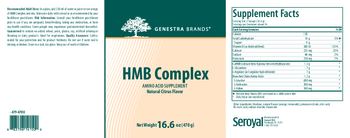 Genestra Brands HMB Complex Natural Citrus Flavor - amino acid supplement