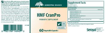 Genestra Brands HMF CranPro - probiotic supplement