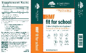 Genestra Brands HMF Fit For School Delicious Natural Black Currant Flavor - childrens daily probiotic supplement