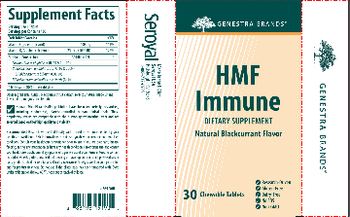 Genestra Brands HMF Immune Natural Blackcurrant Flavor - supplement