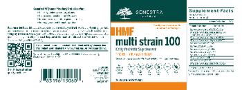 Genestra Brands HMF Multi Strain 100 - daily probiotic supplement