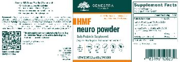 Genestra Brands HMF Neuro Powder - probiotic supplement