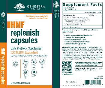 Genestra Brands HMF Replenish Capsules - daily probiotic supplement