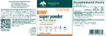 Genestra Brands HMF Super Powder - probiotic supplement