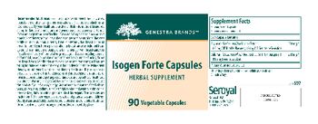 Genestra Brands Isogen Forte Capsules - herbal supplement